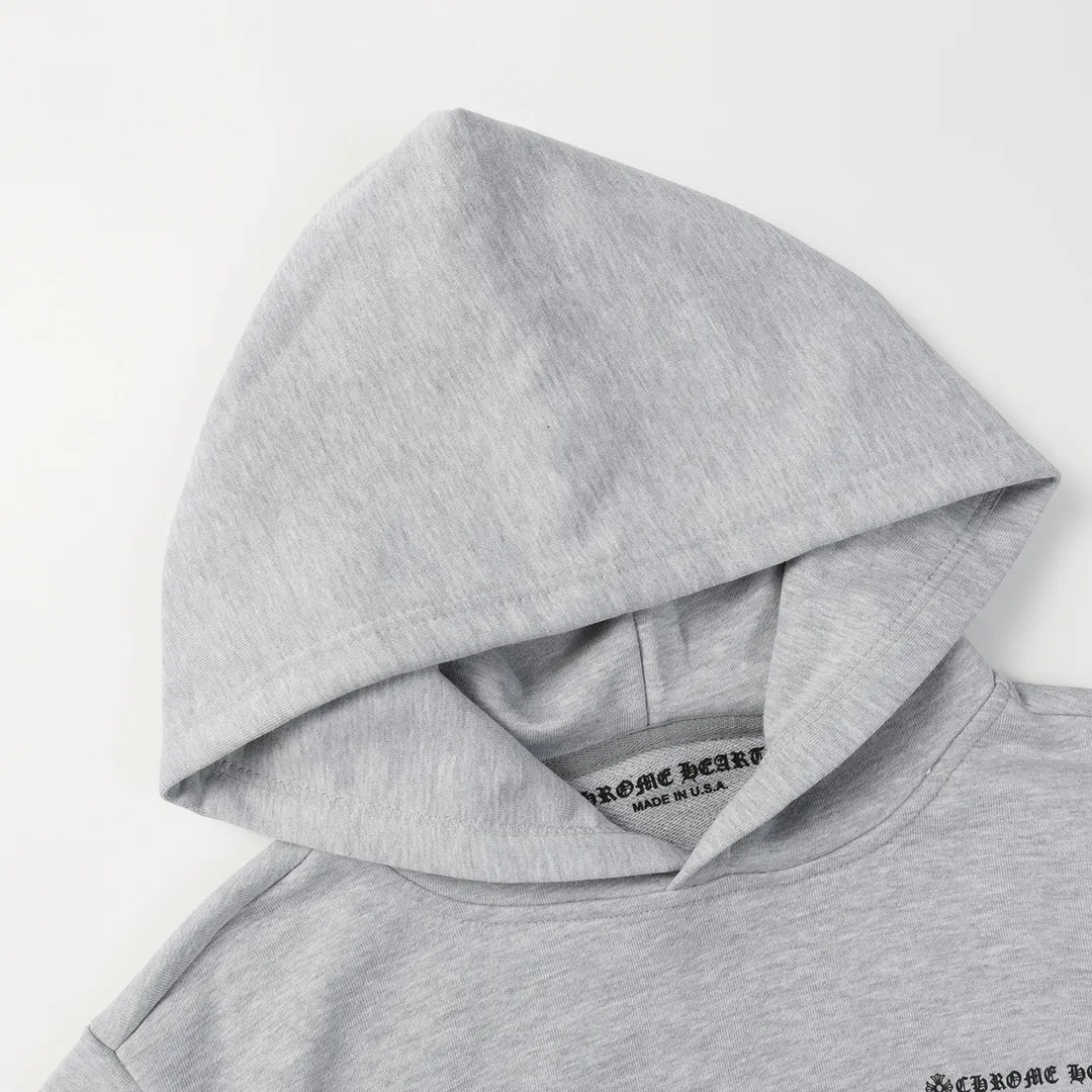 P240 -Chrome Hearts/Chrome Hearts 23ss graffiti spoof printed hooded sweatshirt -High weight, high density and high quality. The wool is soft, delicate and skin-friendly. It feels soft and silky. It has excellent warmth and skin-friendly properties.